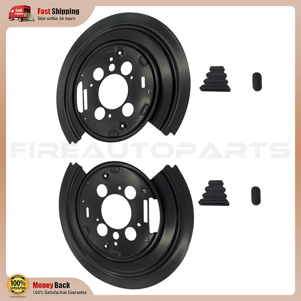 FOR ASPEN DURANGO REAR BRAKE ROTOR BACKING PLATE DUST SHIELD SET 52113468AF - Изображение 1 из 4