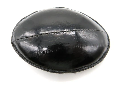 Mens  Black Eel skin Leather Belt Buckle Cuadra Genuine Made in Mexico Vintage - Image 1 of 4