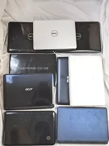 Mini Laptop Lot Of 9-Acer Aspire One-HP Mini 1000-Asus Eee PC-Dell Inspiron Mini - Picture 1 of 14
