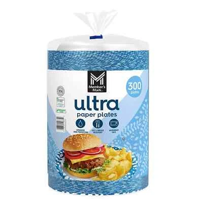 Member's Mark Ultra Lunch Paper Plates, 8.5", 300 ct. - Image 1 of 4