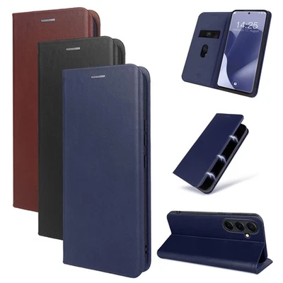 PHASE9 TEC-EXPERT ECHT LEDER Handy Hülle für Samsung Galaxy A55 5G RFID Displayglas Magneten Case