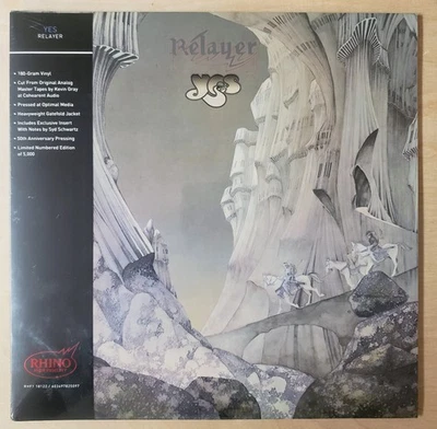 Yes Relayer Rhino High Fidelity Sealed Numbered 180g  Audiophile Vinyl AAA  - Image 1 of 2