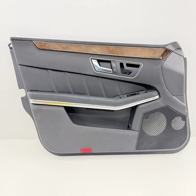 Panel interior de puerta delantera izquierda conductor Mercedes W212 E350 14-16 negro OEM Foto 1 de 4