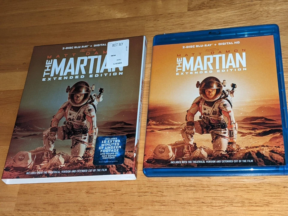 The Martian (Extended Edition) (Blu-ray, 2015) - Image 1 of 3