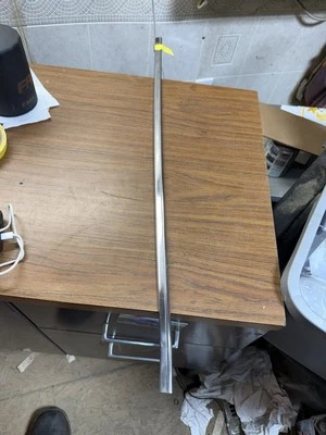 1970 - 1972 Monte Carlo RH Top Of Quarter Halo Vinyl Top Trim #1 29 7/8” - Image 1 of 4