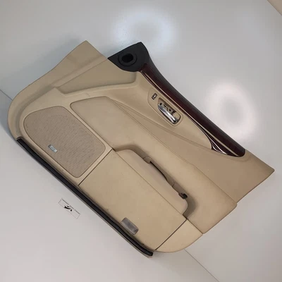 Panel de puerta interior del lado del pasajero beige OEM Lexus LS460 2007-2009 Foto 1 de 4