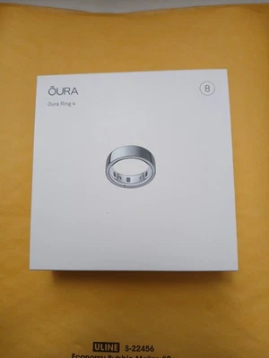 NEW Sealed Oura Ring 4 Smart Ring 4th Gen. Size 9 Silver  Color Activity Tracker - Image 1 of 3