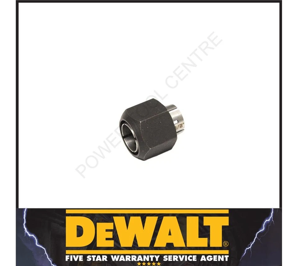 DeWalt NA613026 1/2" Router Collet & Nut For DCW620 - Image 1 of 1