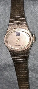 Wittnauer Vintage Ladies 17 Jewel Manual Wind Swiss Watch Working Condition  - Picture 1 of 11
