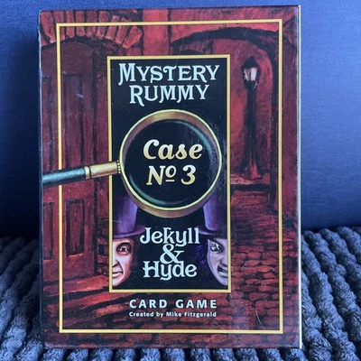 Mystery Rummy Case no.3 Jekyll and Hyde Card Game Mike Fitzgerald  Sealed Decks - Image 1 of 3