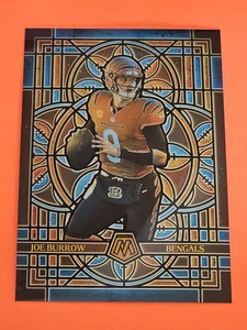 2025 Panini Mosaic #5 Joe Burrow - Stained Glass Oversized Prizm  - Picture 1 of 2