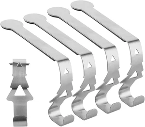 Kosmos 4er Pack Metall Weihnachtsstrumpf Aufhänger Haken Kamin Kaminsims Strümpfe - Bild 1 von 6