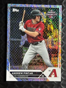2023 Topps Pro Debut - Andrew Pintar #PD-75 Sparkle Foil /175 (RC) Diamondbacks - Picture 1 of 2