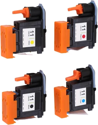 Testina Di Stampa Da 4 Pezzi, Ricambio per Designjet 100 110 111 500 510 800 813 - Immagine 1 di 4