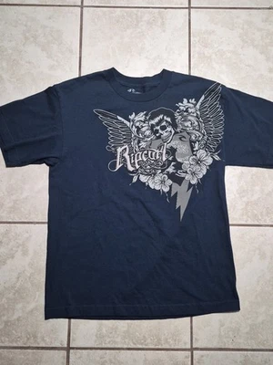 Ripcurl Skull Wings Graphic T Shirt Mens XL Y2K Inspired - Image 1 of 4