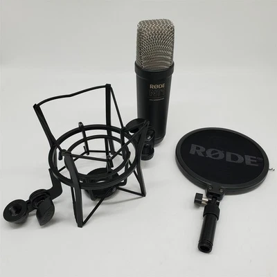 Rode NT1 5th Generation Studio Hybrid Cardioid Condenser Microphone - Black - Image 1 of 4