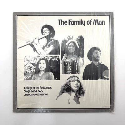COLLEGE OF THE REDWOODS STAGE BAND The Family Of Man LP Private Jazz Funk SHRINK Foto 1 de 4