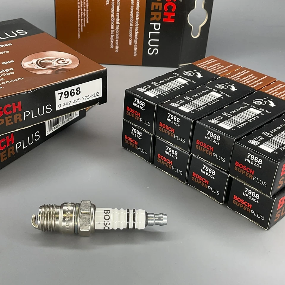 Bujías BOSCH Super Plus 8 piezas para GMC V3500 Pontiac Ventura Chevy C10 Foto 1 de 4