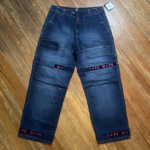Vintage Marithe Francois Girbaud Jeans Shuttle Gr. 38 Baggy Denim Neu mit Etikett Skate Y2K - Bild 1 von 14