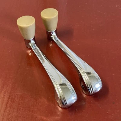 VINTAGE 1930 's 1940 's CORD FORD INTERIOR WINDOW CRANK SQUARE MOUNT FOR DODGE - Image 1 of 4