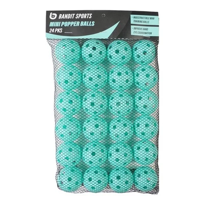 Mini pelotas de béisbol de plástico Popper, hechas de material resistente a impactos y rebote... Foto 1 de 4