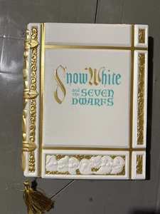 Large Original Disney Snow White and Seven Dwarfs Storybook Replica Journal NWT - Picture 1 of 2