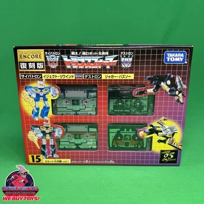 Takara Tomy G1 Transformer Encore Reissue 15 Cassettes E-hobby Vol.1 - Image 1 of 4