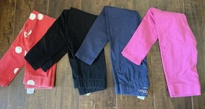 Mini Boden Basic Leggings Lot Navy Black Pink 7/8/9 - Picture 1 of 7