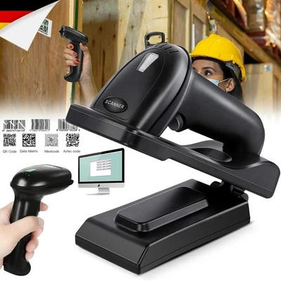 Bluetooth-fähiger kabelloser USB QR-Code-Barcode-Scanner-Lesegerät für iPhone - Bild 1 von 4