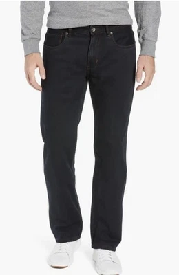 NUEVO CON ETIQUETAS Hombre Tommy Bahama ANTIGUA COVE AUTHENTIL NEGRO OVERDYE 38x30 Foto 1 de 3