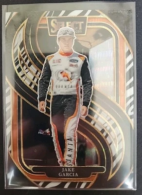 Jake Garcia 2025 Panini Select Nascar Zebra Prizm #232 - Image 1 of 2