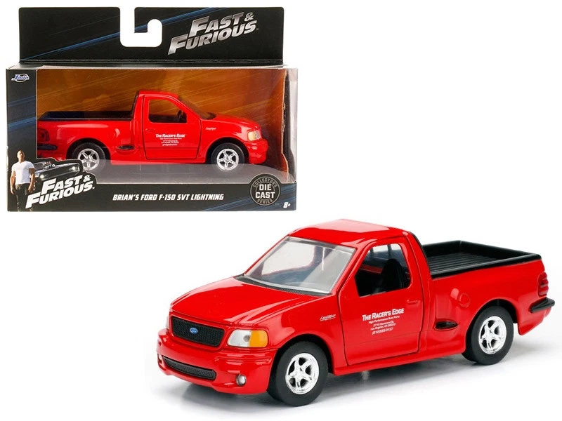 Brian's 1999 Ford F-150 SVT Lightning Pickup Truck Red "Fast & Furious" Movie 1/ - Image 1 of 1