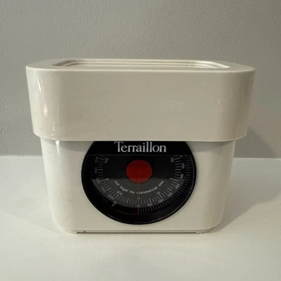 Terraillon Kitchen Scale Vintage 2200g 5 lb White & Black NIB - Image 1 of 3