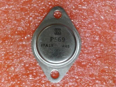 СИЛОВОЙ ТРАНЗИСТОР SGS THOMSON P569 ТРУДНО НАЙТИ «БЕСПЛАТНАЯ ДОСТАВКА ПО США» «НОВЫЙ ИЗ СТАРЫХ ЗАПАСОВ» - Изображение 1 из 3