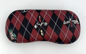 Nicole Miller Eyeglasses Sunglasses Case Only Fabric Hardcase Prescription Golf - Picture 1 of 9