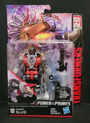 Transformers 2017 Generations Power of the Primes Dinobot Slug (package wear) - Image 1 of 4