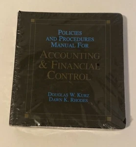 Policies and Procedures Manual for Accounting and FINANCIAL CONTROL - Picture 1 of 2