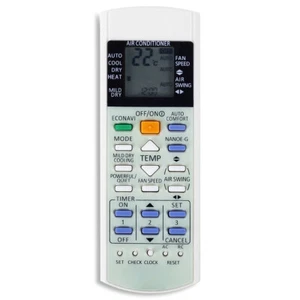 Replacement Remote Control For Panasonic A75C3607 A75C3300 Air Conditioner - Picture 1 of 3