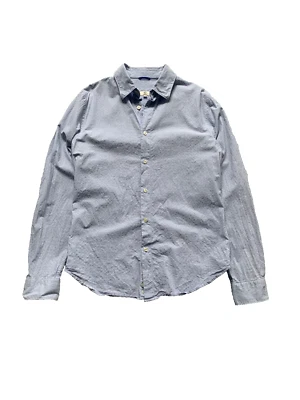 Cerruti 1881 Shirt Button Up Mens size M Light Blue Italian Design Cotton Luxury - Image 1 of 4