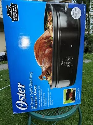 Nuevo horno tostador Oster con tapa auto-bastante 18 cuartos negro (CKSTRS18-BSB-W) ¡En caja! Foto 1 de 4