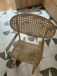 Ikea Grönadal Rattan and Ash Rocking Chair - Picture 1 of 5