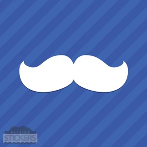 Mustache Vinyl Decal Sticker - Picture 1 of 2
