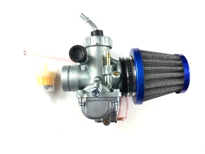 Carburador y filtro de aire combustible de gas para Kawasaki KX60 -1983-2003 KX65 2000-2014 Foto 1 de 4