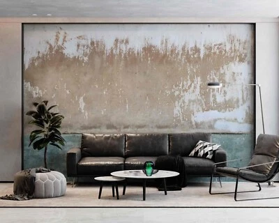 Vintage Background Loft Old Plaster Retro Wallpaper Murals - Image 1 of 4