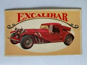 Ruedas O-Pee-Chee Way-Out 1970 #30 Excalibur - raras y vintage - Imagen 1 de 2