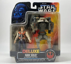 Star Wars Han Solo Smuggler Flight Pack Rebel Alliance Blaster Cannons POTF - Picture 1 of 8