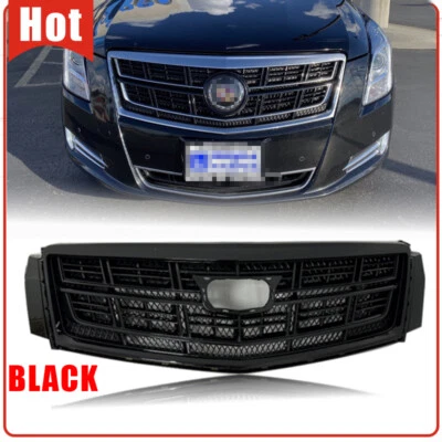 Parrilla de parachoques delantero apta para Cadillac XTS 2013 2014 2015 2016 2017 parrilla superior negra Foto 1 de 4