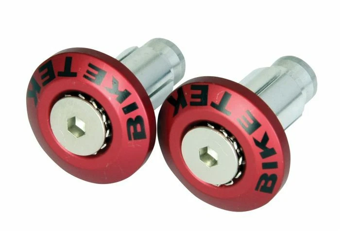 Biketek Universale Montaggio a Filo Terminali Pesi Per 13MM & 18MM Interni - Red - Immagine 1 di 1