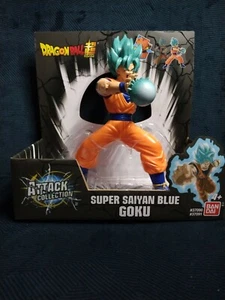 Dragonball Super-Attack Collection-SUPER SAIYAN BROLY + BLUE GOKU + Capsule Corp - Picture 1 of 12