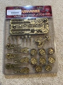 Warhammer Fantasy Counter Set Limited NIB OOP - Empire Gold Coins & Markers - Picture 1 of 2